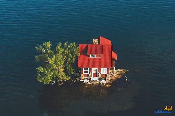 کوچک ترین جزیره مسکونی دنیا را بشناسید