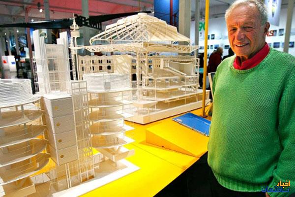 ریچارد راجرز جسورترین معمار سده کنونی