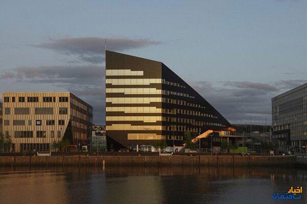 ساختمانی در نروژ که حکم نیروگاه برق را دارد