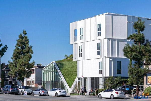 سقفی سبز برای بی‌خانمان‌های لس‌آنجلس