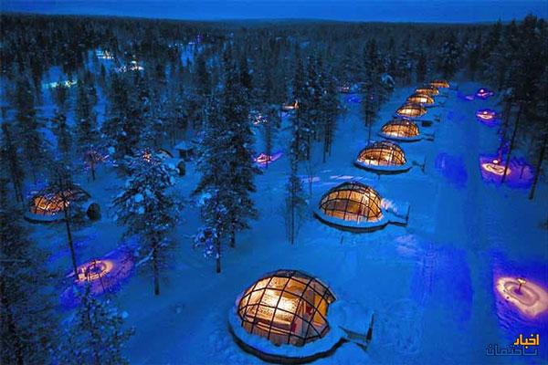 آشنایی با اعجاب‌انگیزترین هتل‌‌های یخی 