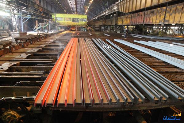 صادرات بیش  از ۱.۷ میلیون تن فولاد از کشور