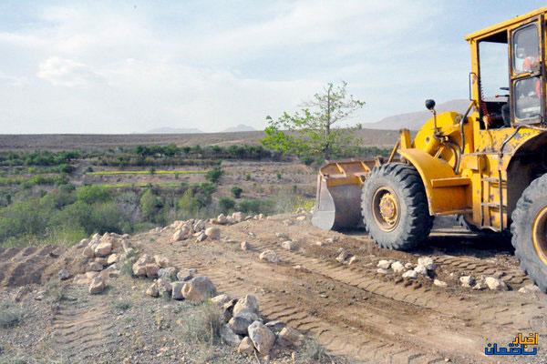 تفکیک غیرقانونی زمین در شهرستان هیدج