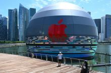 فروشگاه شناور اپل در سنگاپور رونمایی شد